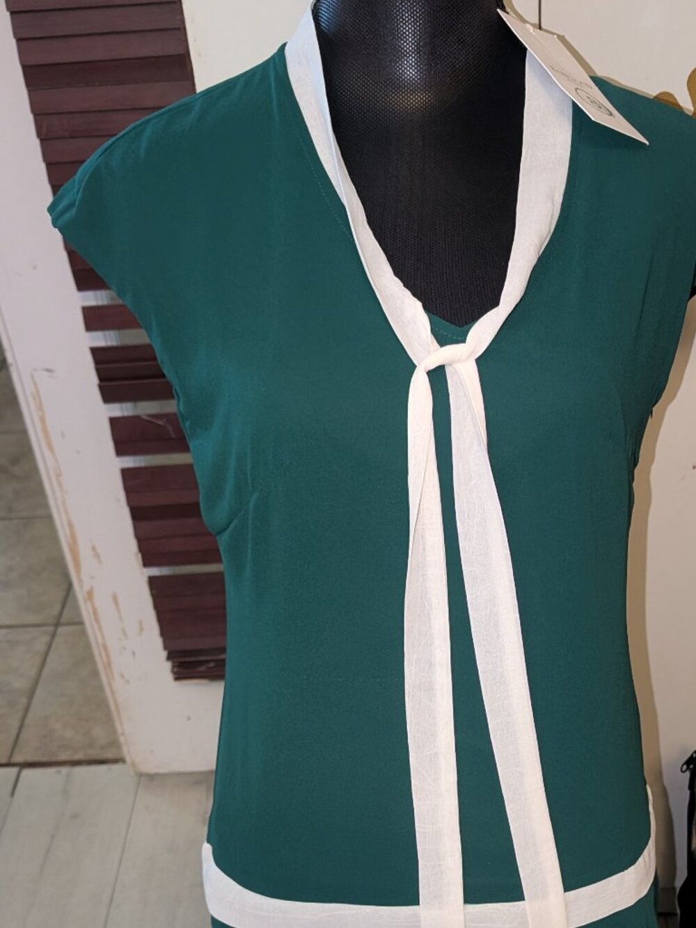 NWT BABEYOND Gatsby Dress 1920s Style Chiffon Flapper Dress Womens Size 8 - Picture 5 of 8